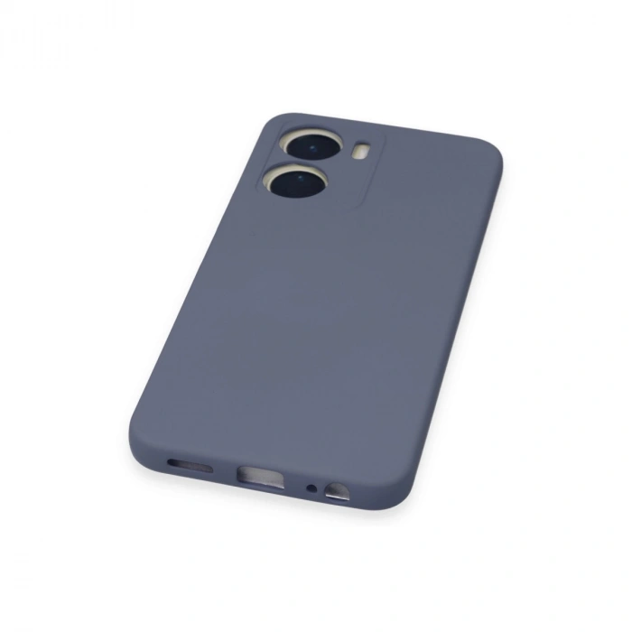 Vivo Y16 Kılıf Nano İçi Kadife Silikon - Gri