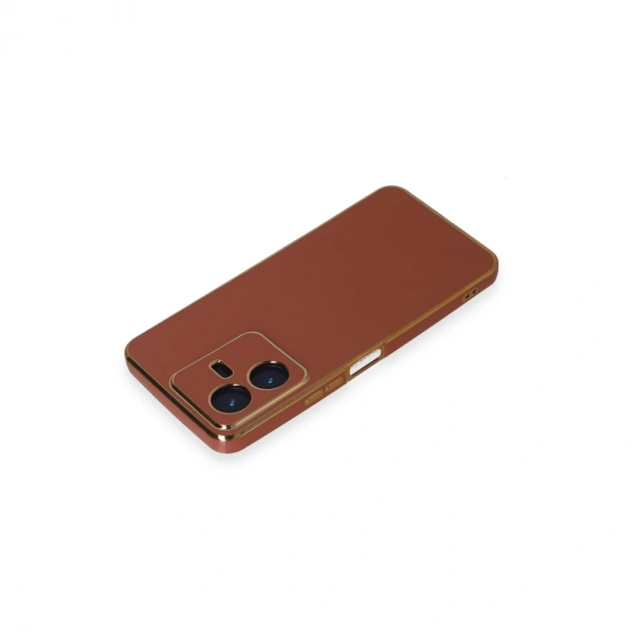 Vivo Y22 2022 Kılıf Volet Silikon - Kırmızı