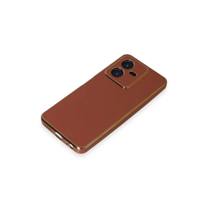 Vivo Y22 2022 Kılıf Volet Silikon - Kırmızı