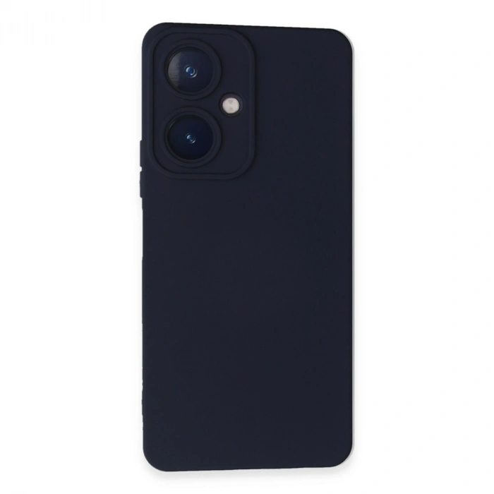 Vivo Y27 Kılıf Nano İçi Kadife Silikon - Lacivert
