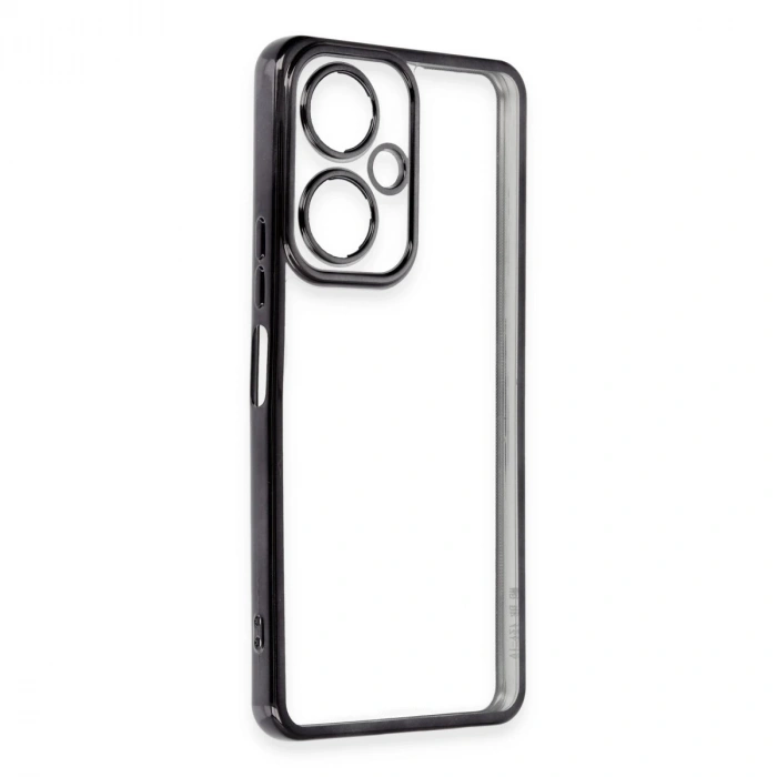 Vivo Y27 Kılıf Razer Lensli Silikon - Siyah