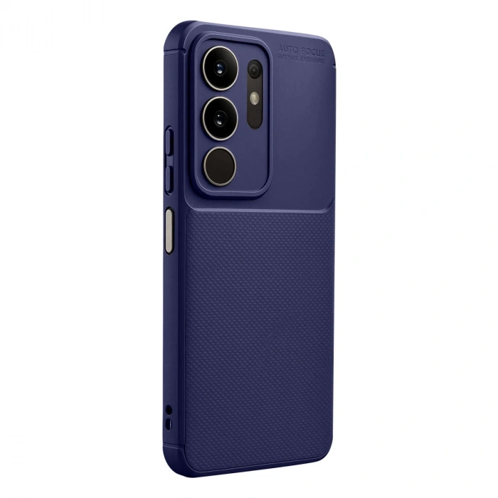 Vivo Y29 4g Auto Focus Karbon Kapak - Lacivert