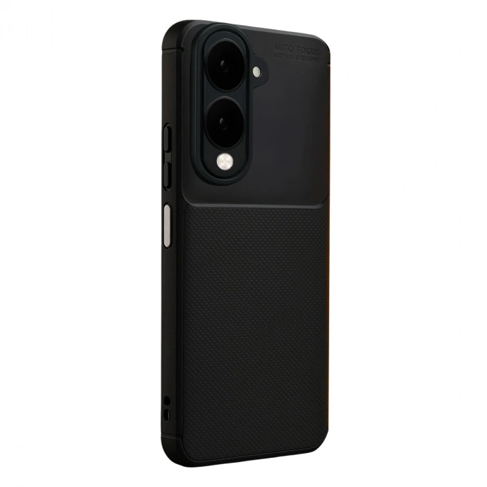 Vivo Y29s Auto Focus Karbon Kapak - Siyah