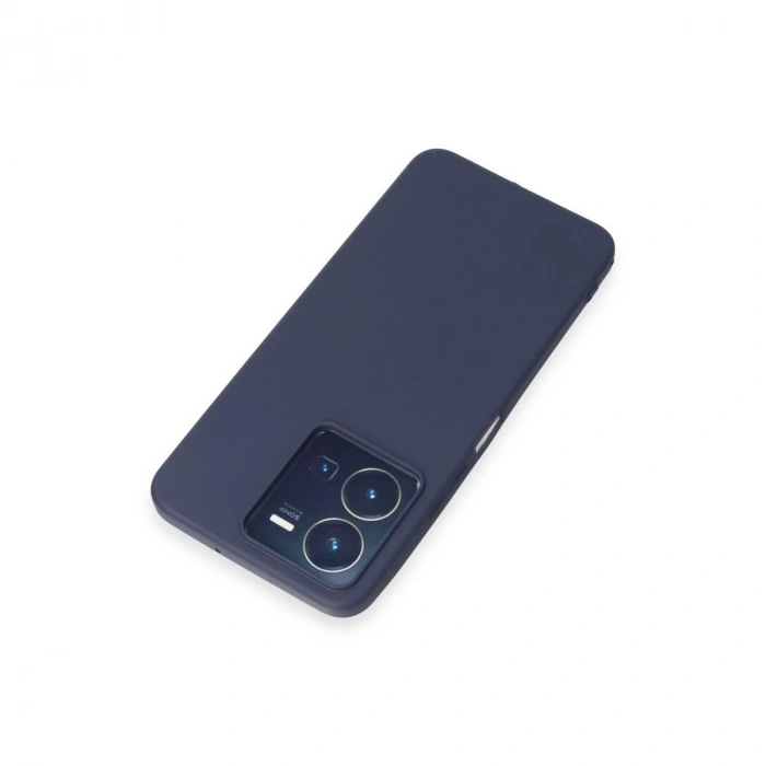 Vivo Y35 Kılıf First Silikon - Lacivert