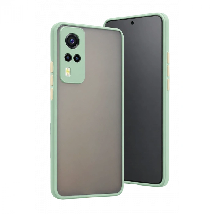 Vivo Y53s Kılıf Montreal Silikon Kapak - Turkuaz