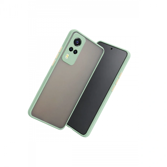 Vivo Y53s Kılıf Montreal Silikon Kapak - Turkuaz