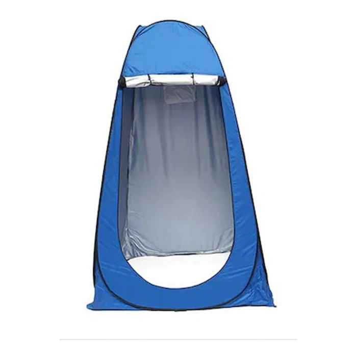 Vothoon Otomatik Wc Portatif Giyinme Çadırı 120x120x190 Cm Mavi