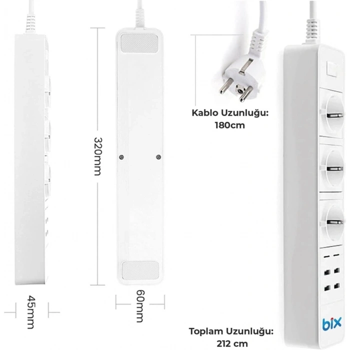 Vtn Bp-01 Wifi Yüksek Akım Korumalı Hızlı Şarj Özellikli Akıllı Priz