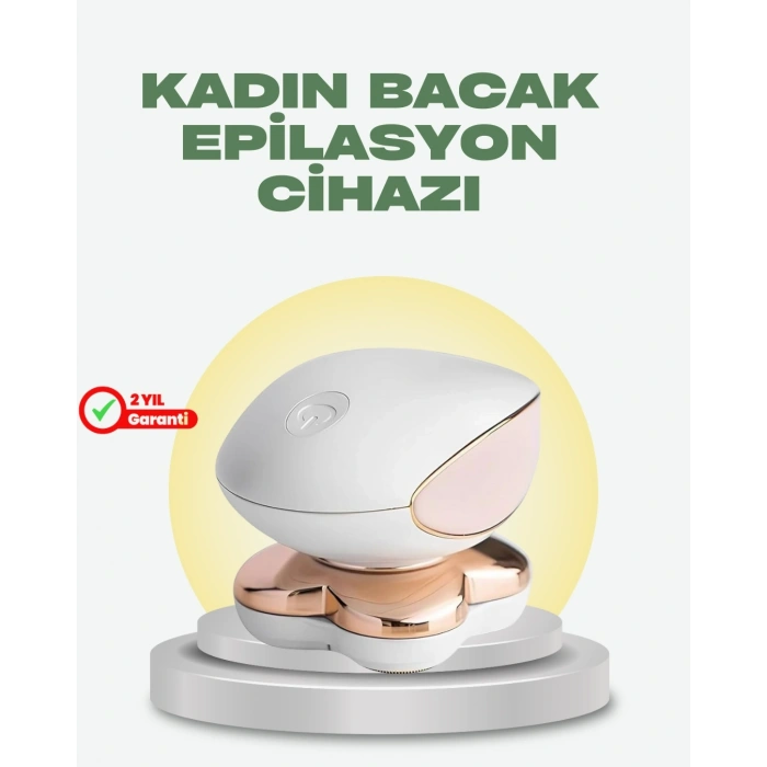 Vücut Tüy Temizleme Cihazı Ağrısız Tıraş Dört Kesici Başlık