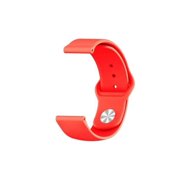 Watch 20mm Klasik Kordon (saat Değildir) - Kırmızı