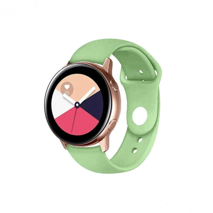 Watch 22mm Klasik Kordon (saat Değildir) - Açık Yeşil