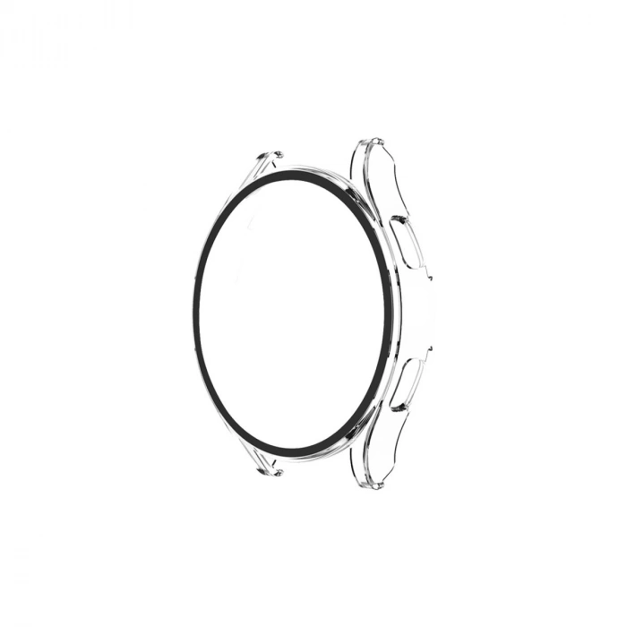 Watch 5 Pro 45mm Wall Camlı Kasa Ekran Koruyucu - Şeffaf