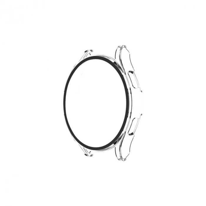 Watch 5 Pro 45mm Wall Camlı Kasa Ekran Koruyucu - Şeffaf