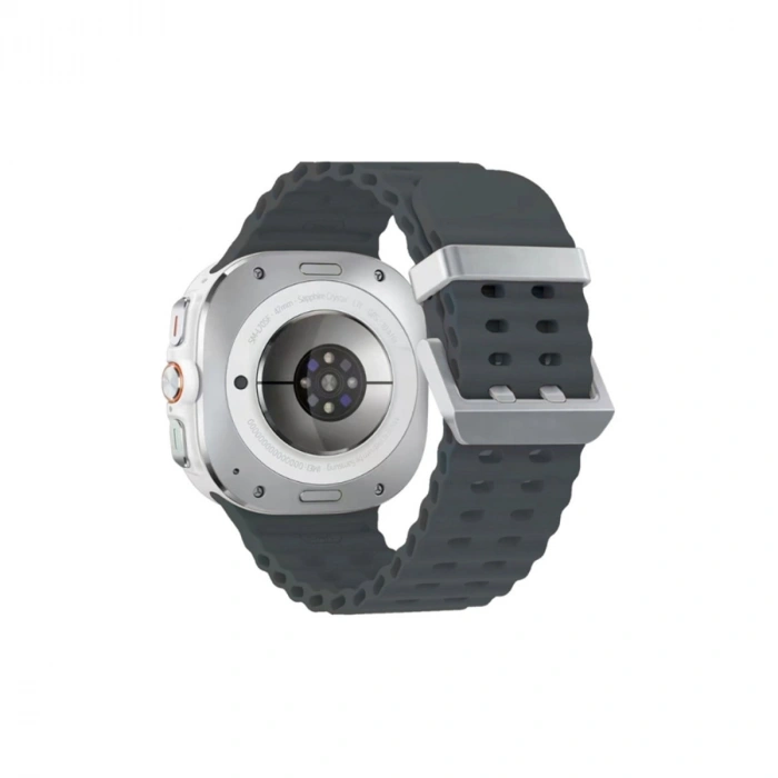 Watch 7 Ultra Kr417 Rug Silikon Kordon - Koyu Gri