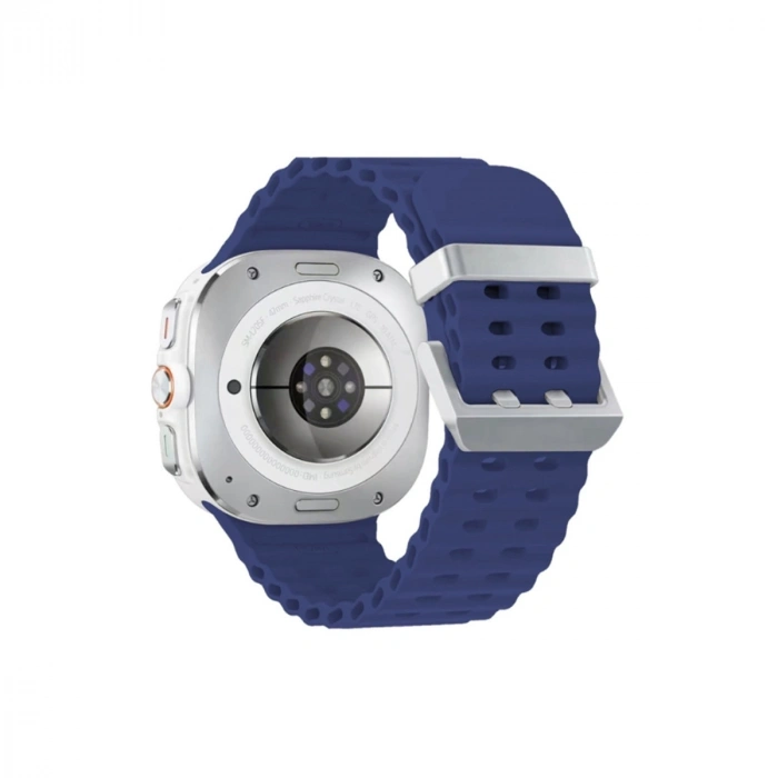 Watch 7 Ultra Kr417 Rug Silikon Kordon - Lacivert