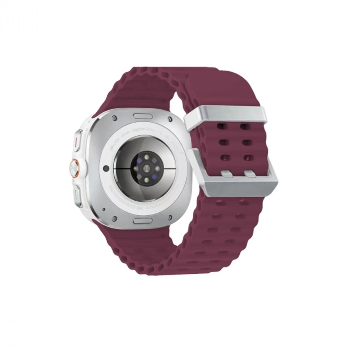 Watch 7 Ultra Kr417 Rug Silikon Kordon - Mor