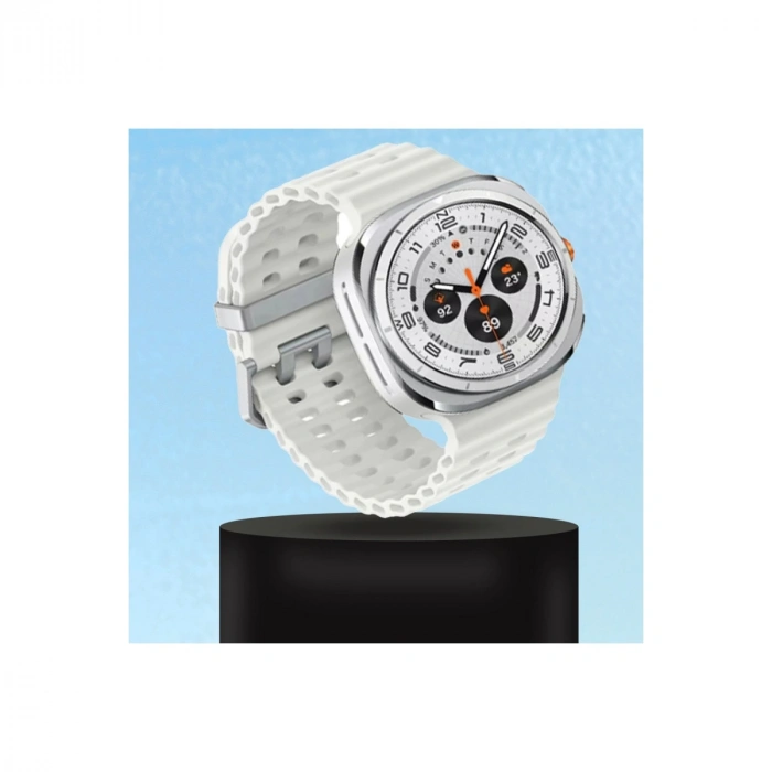 Watch 7 Ultra Kr417 Rug Silikon Kordon - Mor