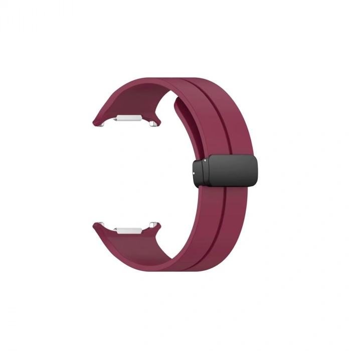 Watch 7 Ultra Kr418 Tender Silikon Kordon - Bordo