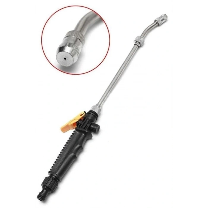 Water Jet Yüksek Basınçlı Su Püskürtme Oto Yıkama Aparatı Bahçe Sulama Aracı 50 Cm