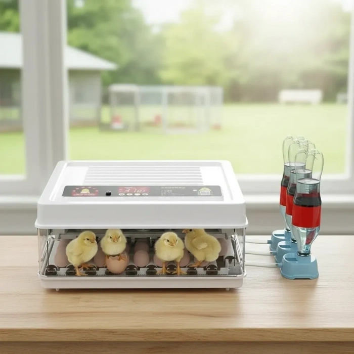 Wh-130 Kuluçka Makinesi -tavuk Kaz Hindi Ördek Ve Kuş Türleri Uyumlu Yedek Motor Hediyeli