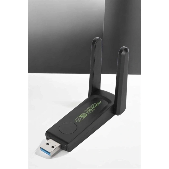 Wifi Alıcı Wifi Adaptörü Usb Girişli 3.0