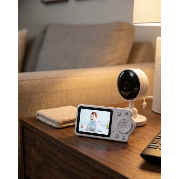 Wifi Gerektirmeyen Dijital Şifrelemeli Bebek Monitörü