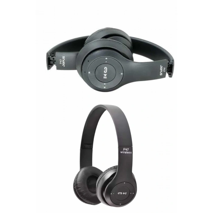 Wireless 5.0 Bluetooth Kablosuz Kulaklık Anc Özellikli Kulak Üstü Ayarlanabilir