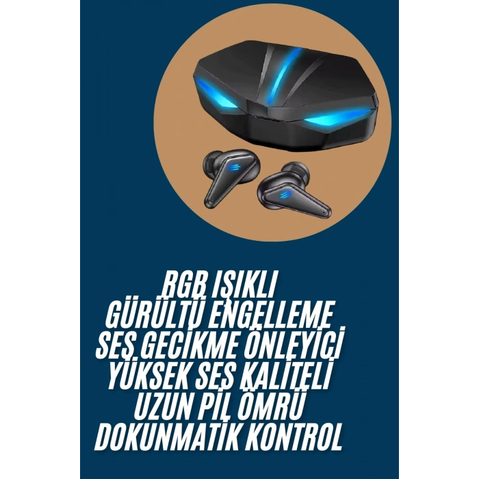 Wireless Kulaklık Mikrofonlu Bluetooth  Kulaklığı