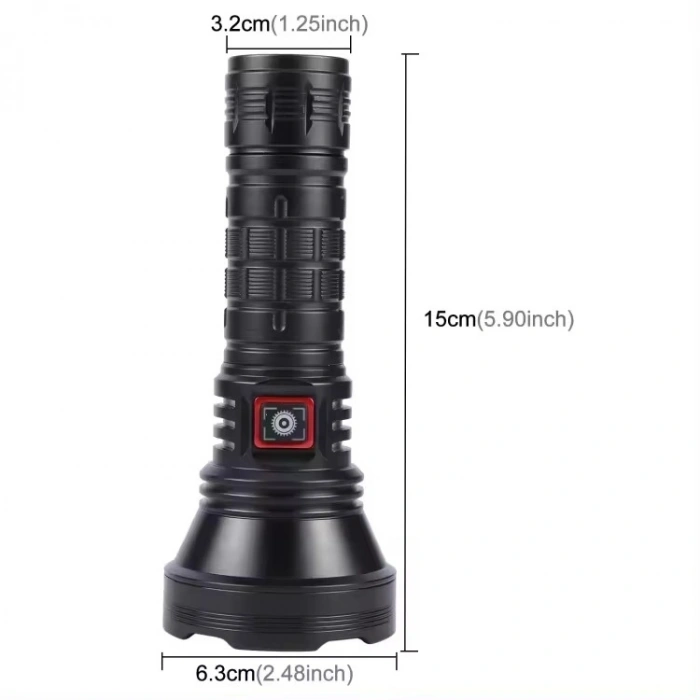 Ws-3899 50 Watt Uzun Menzilli Profesyonel El Feneri