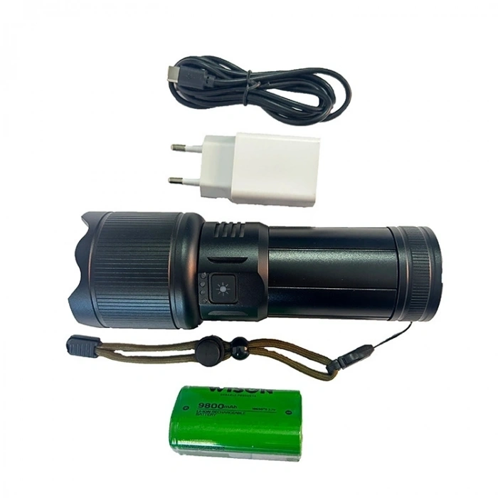 Ws-415 3200 Lümen Profesyonel Şarjlı El Feneri