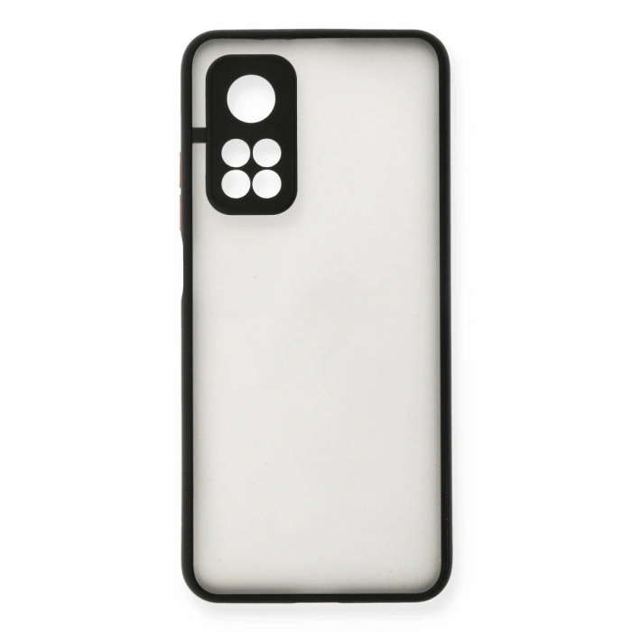 Xiaomi Mi 10t Kılıf Montreal Silikon Kapak - Siyah