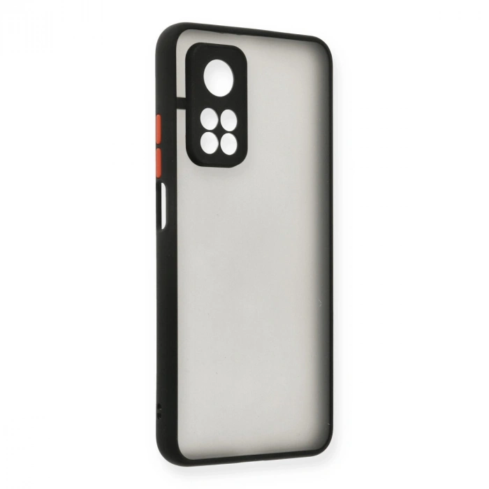 Xiaomi Mi 10t Kılıf Montreal Silikon Kapak - Siyah