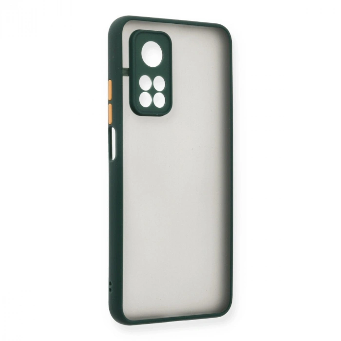 Xiaomi Mi 10t Kılıf Montreal Silikon Kapak - Yeşil