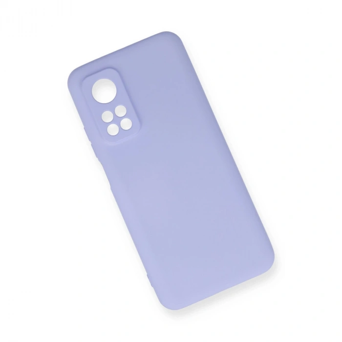 Xiaomi Mi 10t Kılıf Nano İçi Kadife Silikon - Lila
