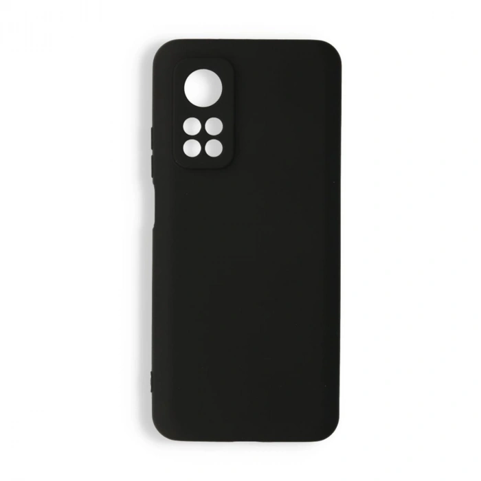 Xiaomi Mi 10t Kılıf Nano İçi Kadife Silikon - Siyah