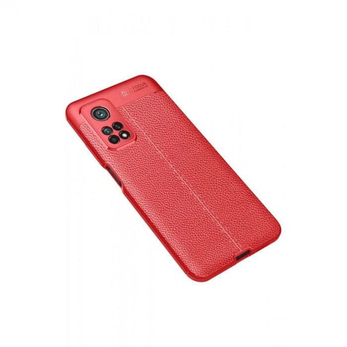 Xiaomi Mi 10t Pro Kılıf Auto Focus Kapak - Kırmızı