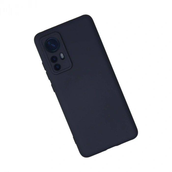 Xiaomi Mi 12 Kılıf Nano İçi Kadife Silikon - Lacivert