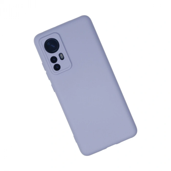 Xiaomi Mi 12 Kılıf Nano İçi Kadife Silikon - Lila
