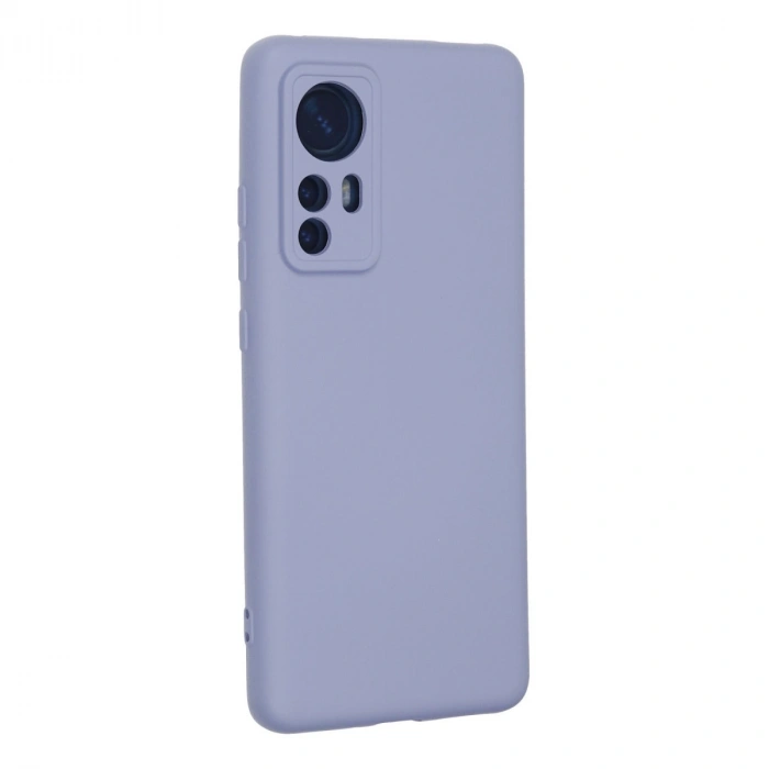 Xiaomi Mi 12 Kılıf Nano İçi Kadife Silikon - Lila