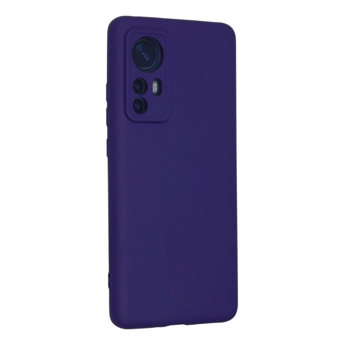 Xiaomi Mi 12 Kılıf Nano İçi Kadife Silikon - Mor