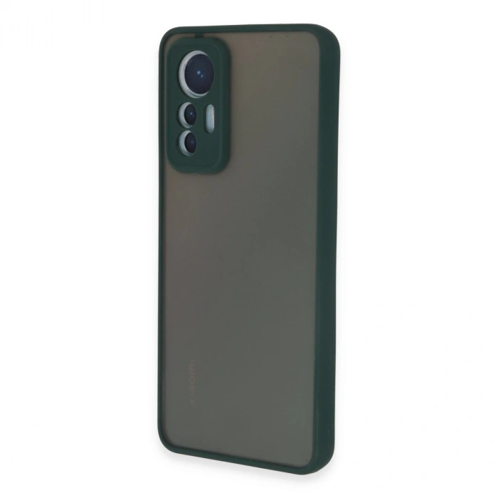 Xiaomi Mi 12 Lite Kılıf Montreal Silikon Kapak - Yeşil