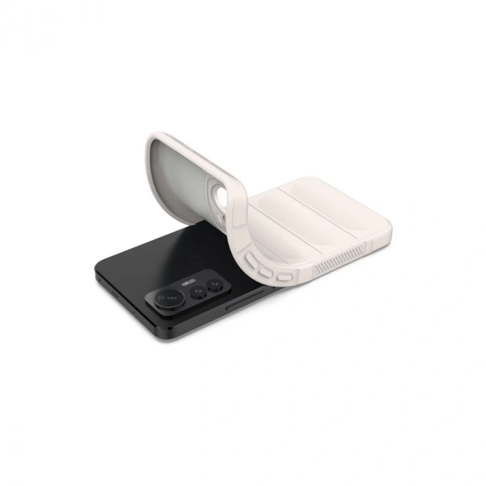 Xiaomi Mi 12 Lite Kılıf Optimum Silikon - Krem