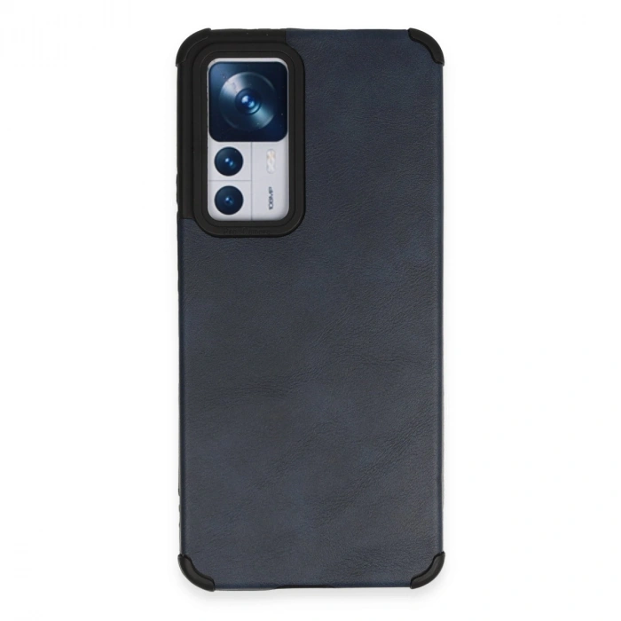 Xiaomi Mi 12t Kılıf Loop Deri Silikon - Lacivert