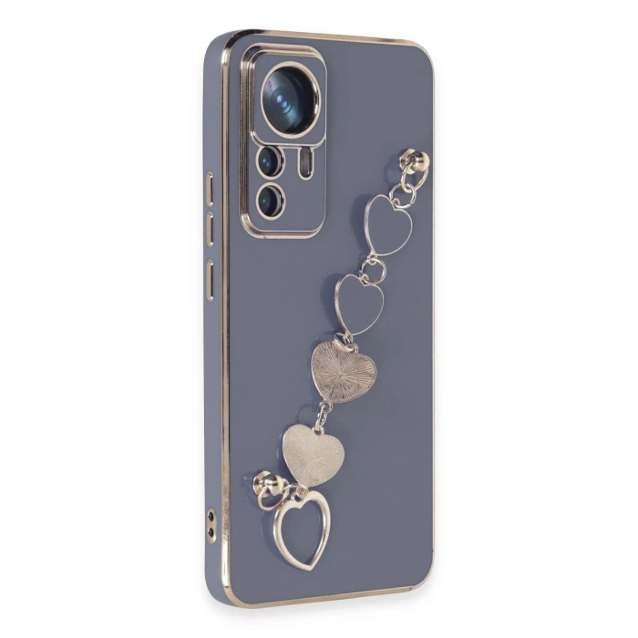 Xiaomi Mi 12t Pro Kılıf Esila Silikon - Gri