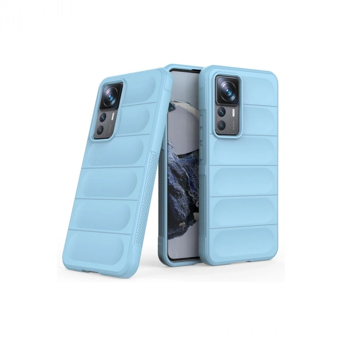 Xiaomi Mi 12t Pro Kılıf Optimum Silikon - Sky Blue