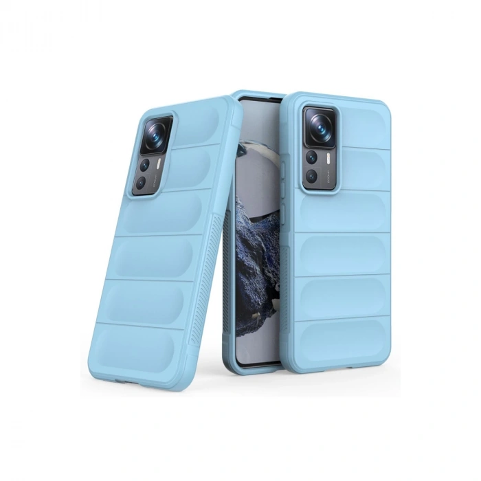 Xiaomi Mi 12t Pro Kılıf Optimum Silikon - Sky Blue