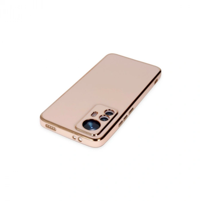 Xiaomi Mi 12t Pro Kılıf Volet Silikon - Pembe