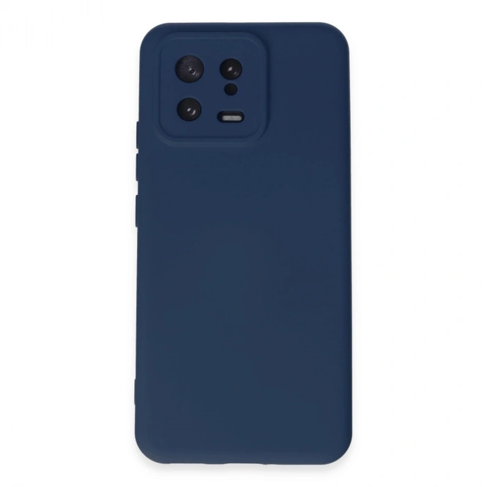 Xiaomi Mi 13 Kılıf Nano İçi Kadife Silikon - Lacivert