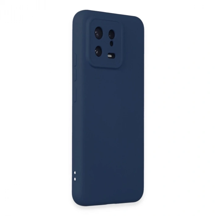 Xiaomi Mi 13 Kılıf Nano İçi Kadife Silikon - Lacivert