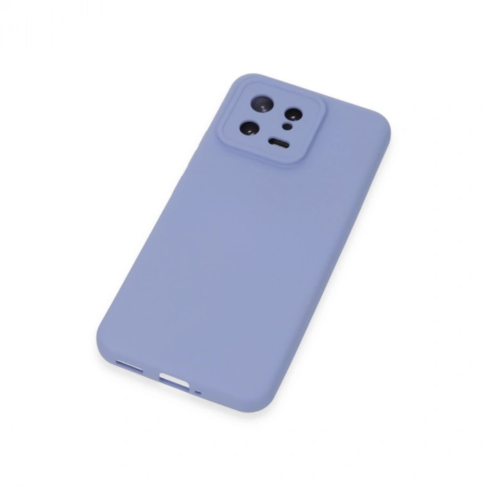 Xiaomi Mi 13 Kılıf Nano İçi Kadife Silikon - Lila